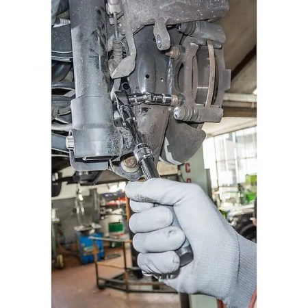 Vigor V6638N Телескопическая реверсивная трещотка с шарниром