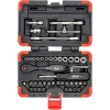 Vigor V2414N Набор торцевых головок, размеры 0,8x4–1,2x7 мм, 1,3–14 мм, PH1–PH3, PZ1–PZ3, T10–T40, 46 штук