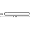 Vigor V6068 Бокс для бит, размеры 0,8x4–1x5 мм, 4–6 мм, PH1–PH3, PZ1–PZ3, T10–T40, 22 штуки