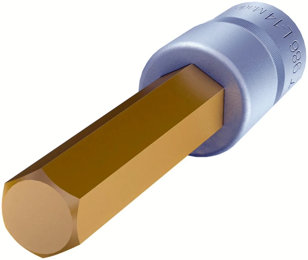 Hazet 986L-14 1/2" Торцевая головка-бита Внутренний шестигранный профиль. 14 мм