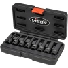 Vigor V7019 Набор ударных головок 1/2" с насадками (внутренний шестигранник 5-19 мм)