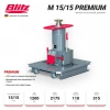 Blitz M 15/15 Premium Канавный напольный гидравлический подъемник, 15/15 тонн