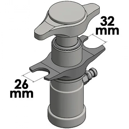 Vigor V5916 (Wallmek 04-00024) Гидравлический съемник шаровых опор 4.5 тонны, 2 штуки