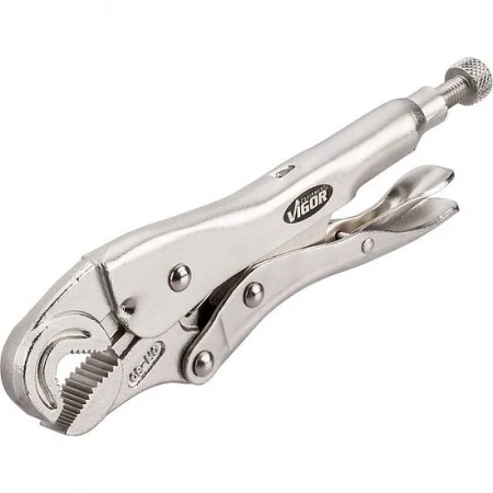 Vigor V3738 Зажимные клещи с плоскими губками (11–19 мм), длина 175 мм
