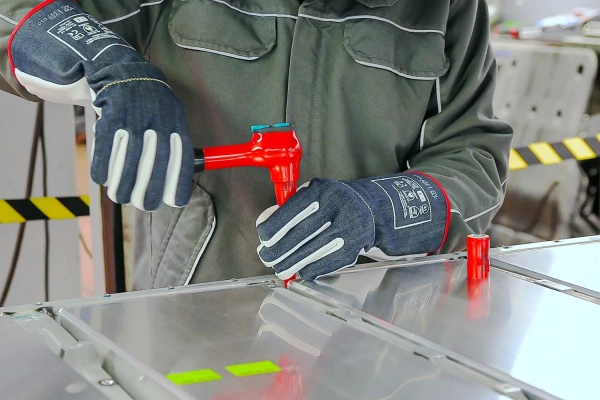 Hazet 8816HPKV 3/8" Реверсивная трещотка HiPer с мелким зубом, с защитной изоляцией
