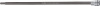 Hazet 2584LG-1A 3/8" Торцевая головка-бита для приводного вала Внутренний шестигранный профиль. 6 мм