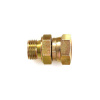 Оцинкованный поворотный ниппель M-F 1/2"x1/2" BSP Flexbimec 9901