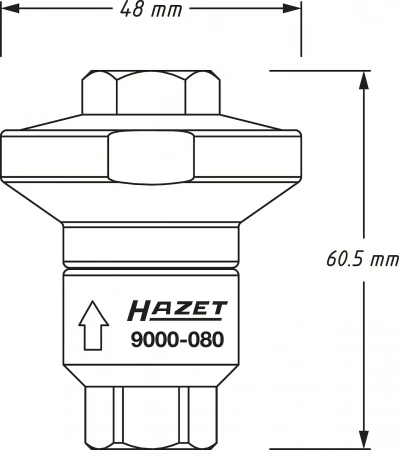 Hazet 9000-080 Редуктор сжатого воздуха