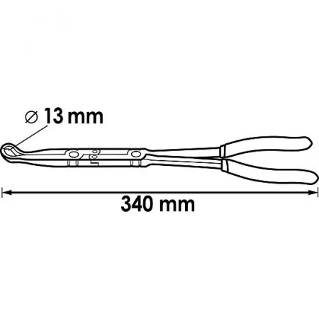 Vigor V5494 Плоскогубцы для свечных наконечников с двойным шарниром