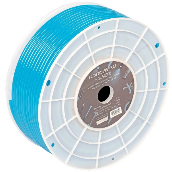 Шланг-трубка воздушный ПУ диам. 5,5х8 мм, 1 м NORDBERG HT05508PU