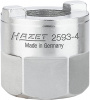 Hazet 2593-4 Ключ для корончатой гайки амортизатора