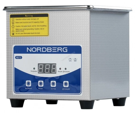 Ультразвуковая ванна с подогревом, 1,3 л NORDBERG NU13
