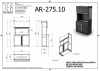 DEA AR-275.10 Двойной модуль для размещения до 6 катушек