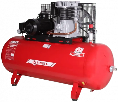 Поршневой компрессор Remeza СБ4/Ф-270.АВ890 (270 л, 830 л/мин, 10 бар)