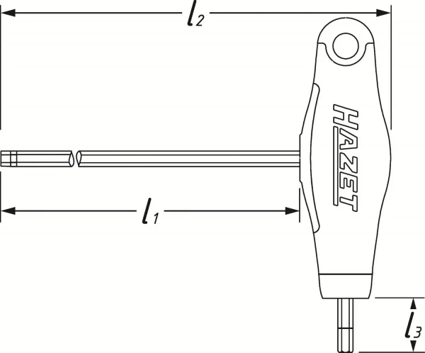 Hazet 829KKT-T9 Отвертка с Т-образной рукояткой