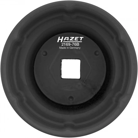 Hazet 2169-76B 1/2" Ключ для масляного фильтра · Профиль с пазами 76 мм