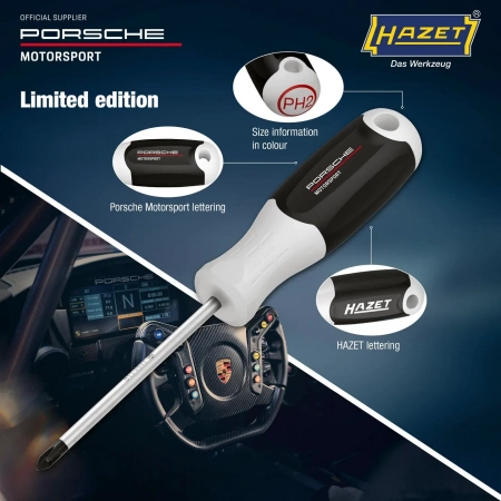 Набор Porsche Motorsport отверток 6шт. Hazet 811/6-PD