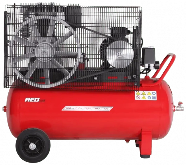 Поршневой компрессор Remeza СБ4/С-100.АВ890 (100 л, 830 л/мин, 10 бар)