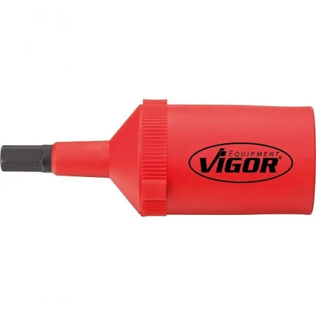 Vigor V3339 VDE-торцевая головка 1/2” для внутренних шестигранников SW 5 мм