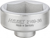 Hazet 2169-36 3/8" Ключ для масляного фильтра Внешний шестигранный профиль. 36 мм