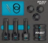 Hazet 990S/11 3/4" 24 мм Внешний шестигранник Набор ударных торцевых головок-бит Внутренний шлицевой