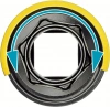 Hazet 903SLG6-21 1/2" 24 мм Внешний шестигранник Ударная головка Внешний шестигранный профиль