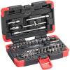 Vigor V2414N Набор торцевых головок, размеры 0,8x4–1,2x7 мм, 1,3–14 мм, PH1–PH3, PZ1–PZ3, T10–T40, 46 штук