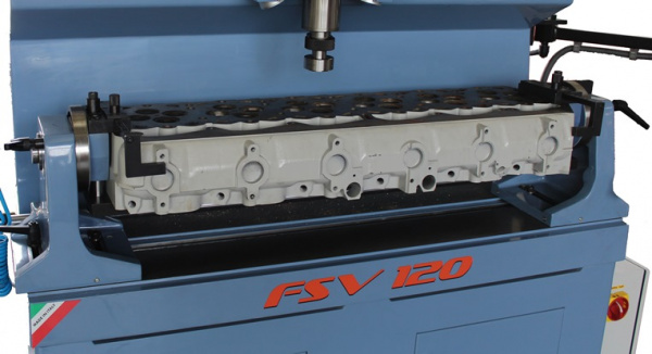 Станок для расточки сёдел клапанов ГБЦ Comec FSV120