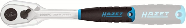 Hazet 916HPK 1/2" Реверсивная трещотка HiPer с мелким зубом, короткая