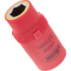 Vigor V3332 VDE-торцевая головка 1/2” для внешних шестигранников SW 12 мм
