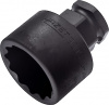 Hazet 900SZ6-30 1/2" 24 мм Внешний шестигранник Ударная головка. Внешний 12-гранный профиль