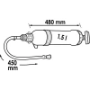 Vigor V4201 Вакуумный насос, объем 1,5 л