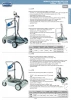 Мобильный электрокомплект для AdBlue®/DEF (бочки 200л), усил. тележка, электронасос, цифр. счетчик, авто. пистолет Flexbimec 6785