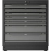 Vigor V6000-01XD Нижний шкаф с выдвижными ящиками, особо глубокий, 7 ящиков