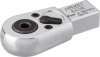 Трещотка, вставка 9х12 мм, для бит 1/4" (6,3 мм), Hazet 6408