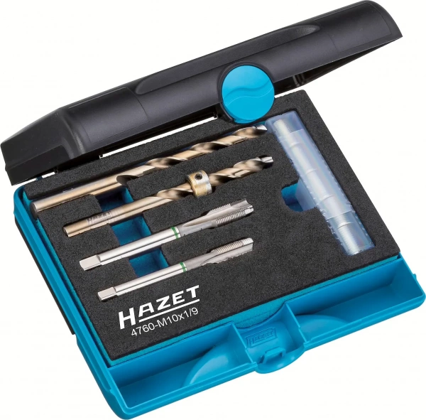 Hazet 4760-M10X1/9 Набор для ремонта свечей накаливания