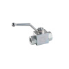 Кран шаровый 3/4" BSP для гидросистем (масло), сталь, 120 л/мин, Pmax 350 Атм Flexbimec 7240