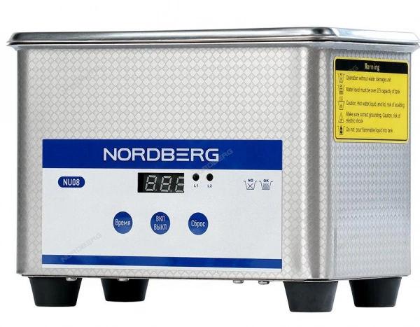 Ультразвуковая ванна без подогрева, 0,8 л NORDBERG NU08