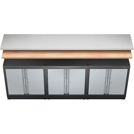 Vigor V6000-02588-X Рабочая поверхность из нержавеющей стали, большая