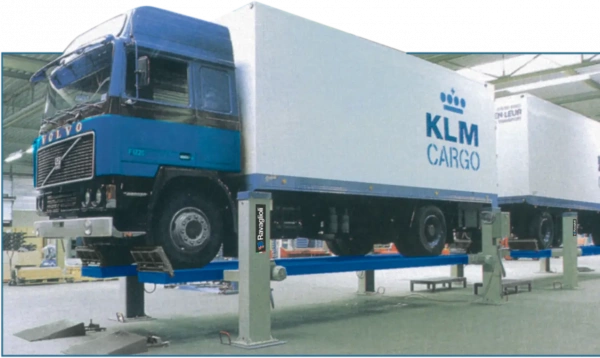 Ravaglioli KP442E Четырехстоечный подъемник электромеханический 12.0 тонн, платформы 8000мм