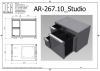 DEA AR-267.11 Экологический модуль с 4 контейнерами