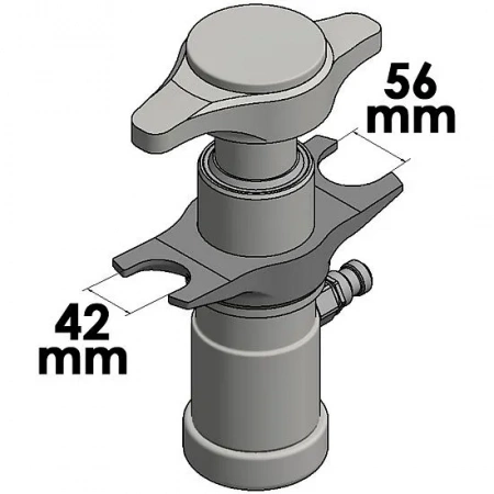 Vigor V5916-XL (Wallmek 04-00028) Гидравлический съемник шаровых опор, рулевых наконечников, усилие 8,8т