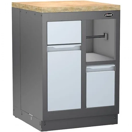 Vigor V6000-0676-D Глубокая деревянная рабочая поверхность, малая