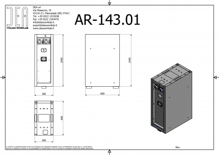 DEA AR-143.01 Энергетический модуль с 2 катушками, серия 110