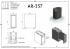 DEA AR-357 Модуль для размещения электрооборудования