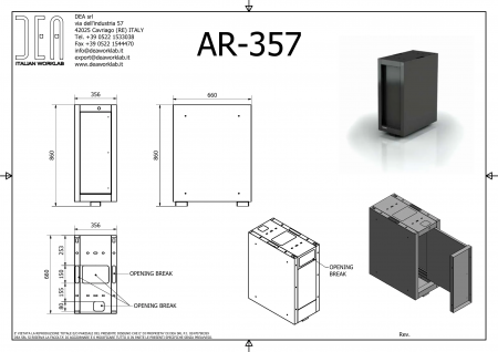 DEA AR-357 Модуль для размещения электрооборудования