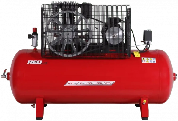 Поршневой компрессор Remeza СБ4/Ф-270.АВ890 (270 л, 830 л/мин, 10 бар)