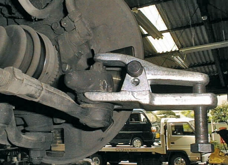 Съемник шаровых шарниров, 20 мм, Kukko 129-0