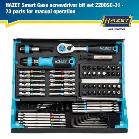 Hazet 2200SC-31 Набор бит для отвертки SmartCase
