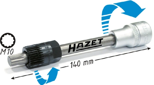Hazet 4641/2 Инструмент для шкива поликлинового ремня